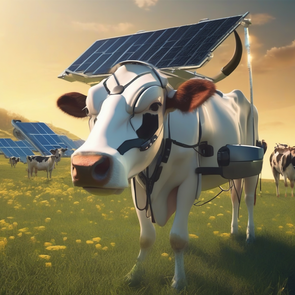 Güneş Enerjili İnek Tasmaları: Teknolojide Yeni Bir Dönem